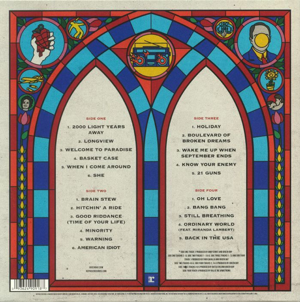 Green Day / Greatest Hits: God's Favorite Band (2LP)