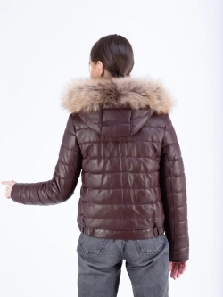 Куртка женская из натуральной  кожи