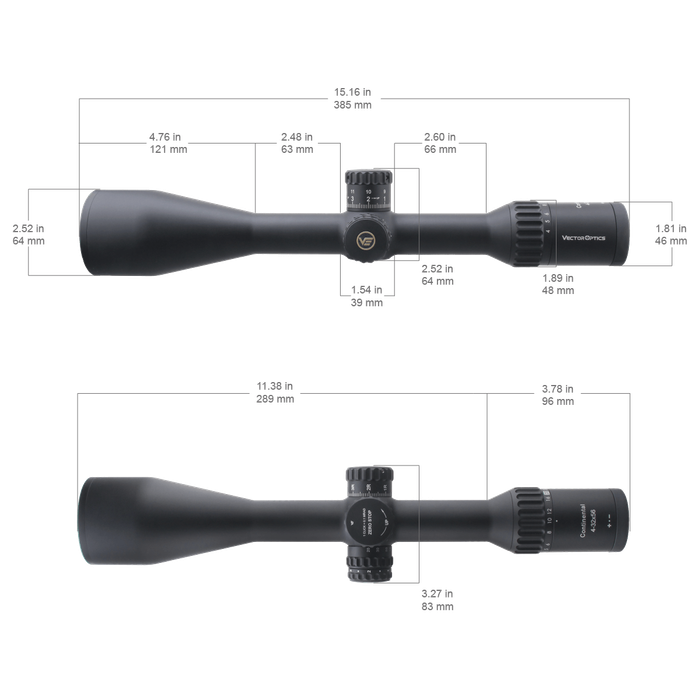 Прицел Vector Optics Continental X8 4-32x56 Tactical ED, сетка VCT-20A (SCOL-T51)