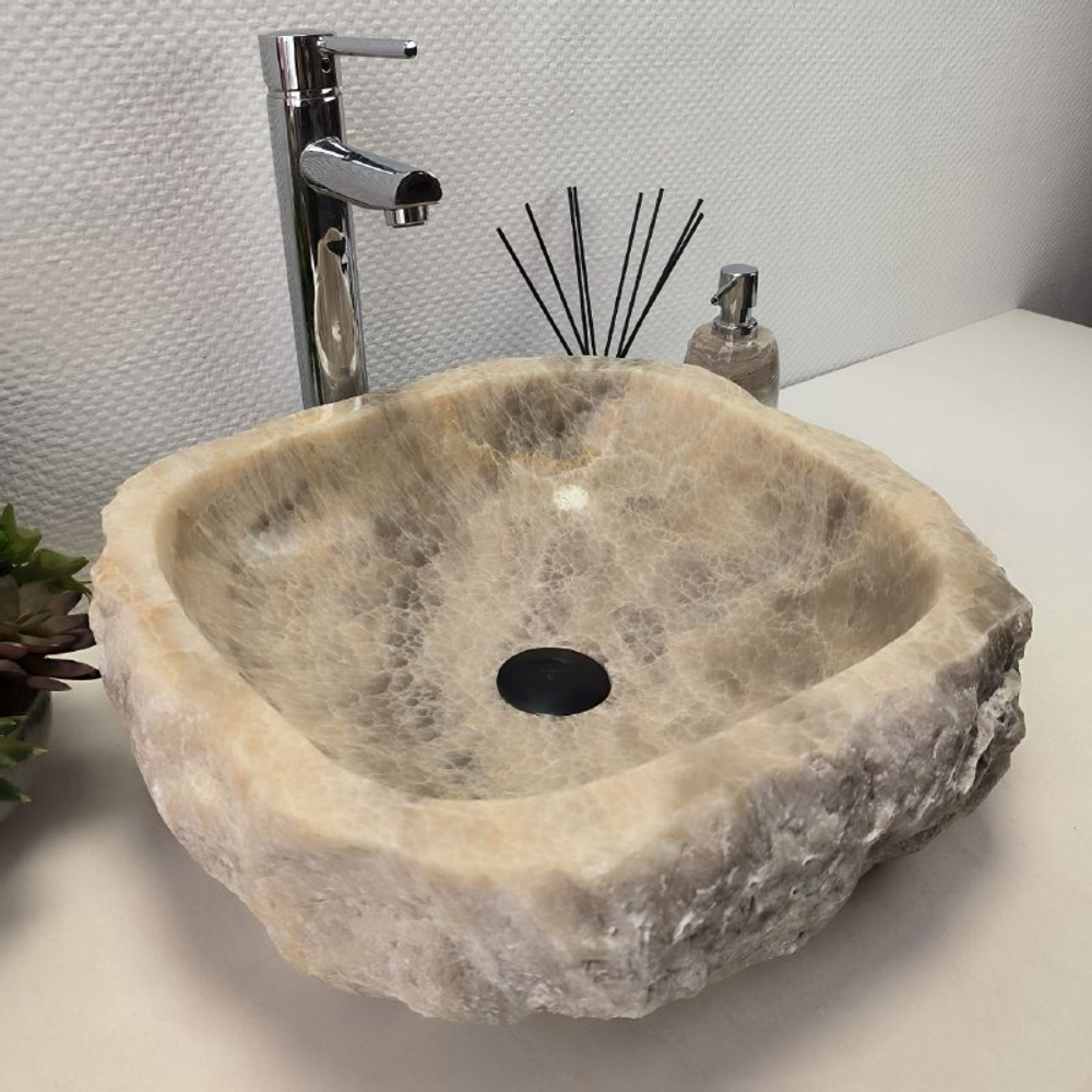 Раковина из оникса Erozy Grey EO-62174 45*43*15 0093