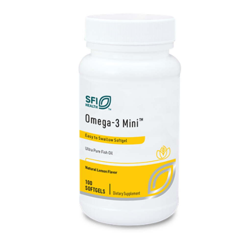 Omega-3 Mini™ Fish Oil 100 капсул Klaire Labs / SFI Health