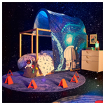 Мягкая игрушка IKEA AFTONSPARV (АФТОНСПАРВ), Инопланетянин, 10 см