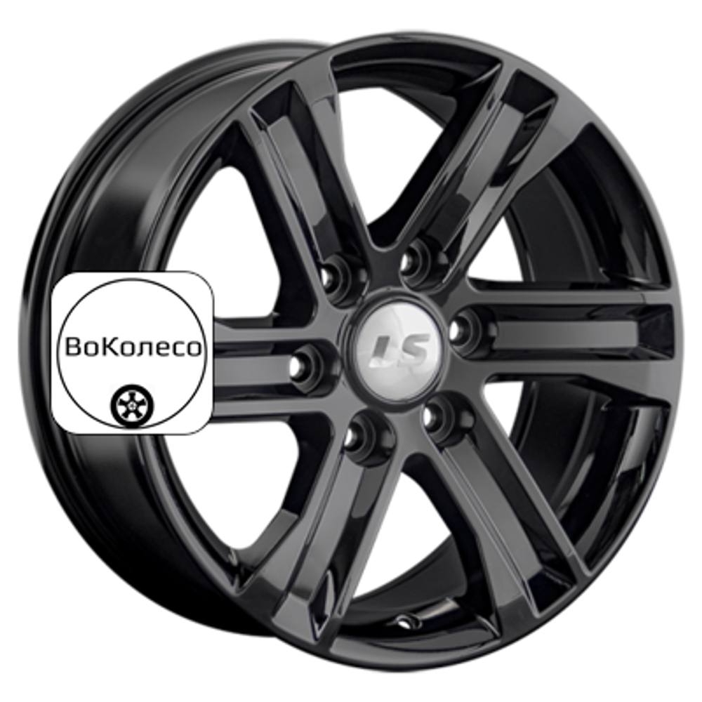 8x17/6x139,7 ET38 D67,1 1359 BK (конус, Колпак+лого) LS