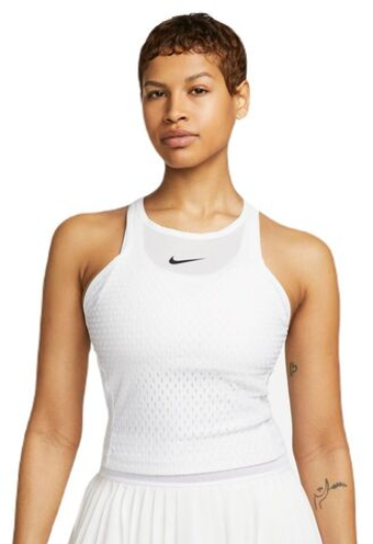 Женский топ теннисный Nike Court Dri-Fit Slam Tennis Tank Top - белый