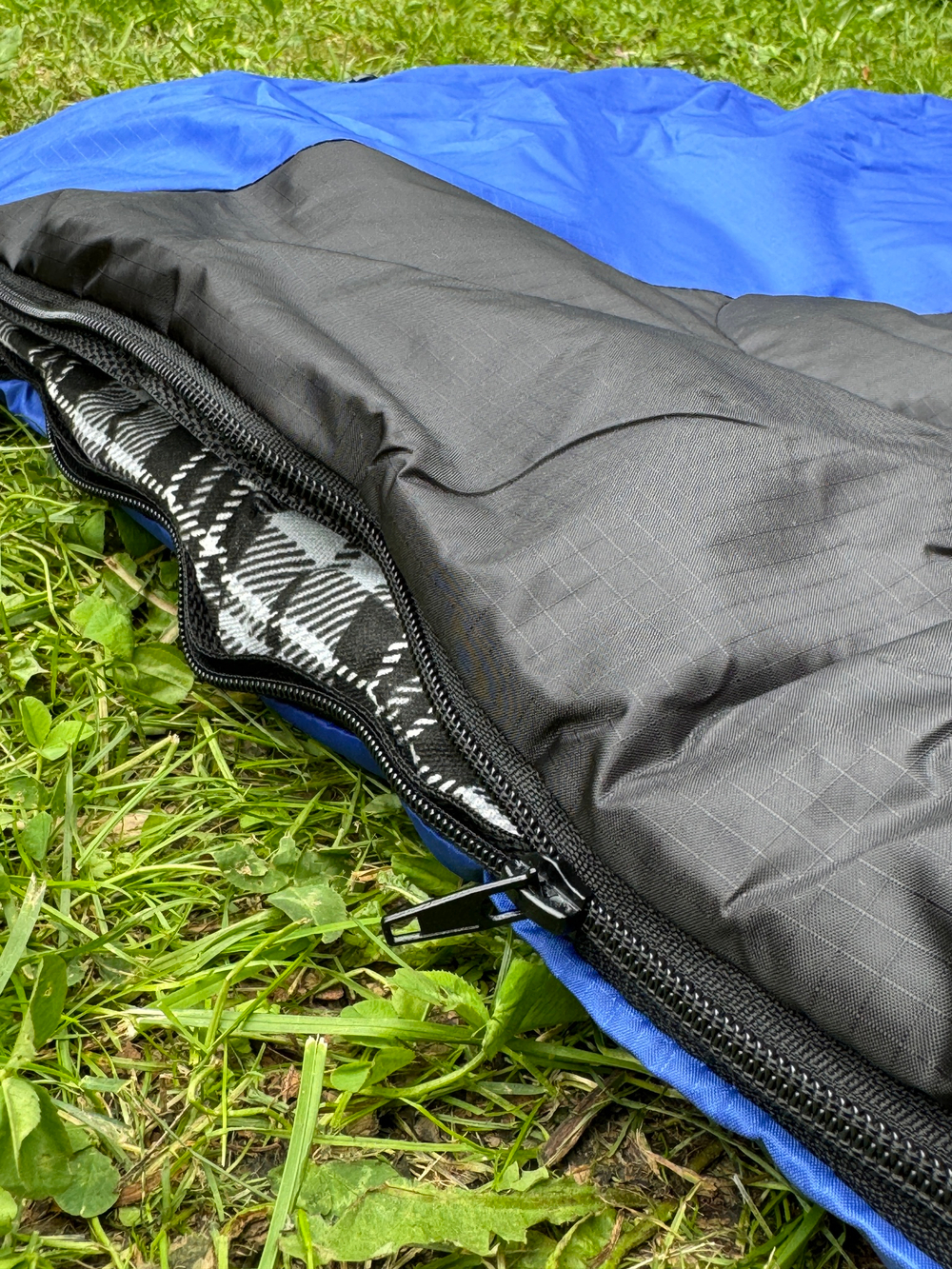 Спальный мешок Balmax elit - 7 градусов Синий/Черный