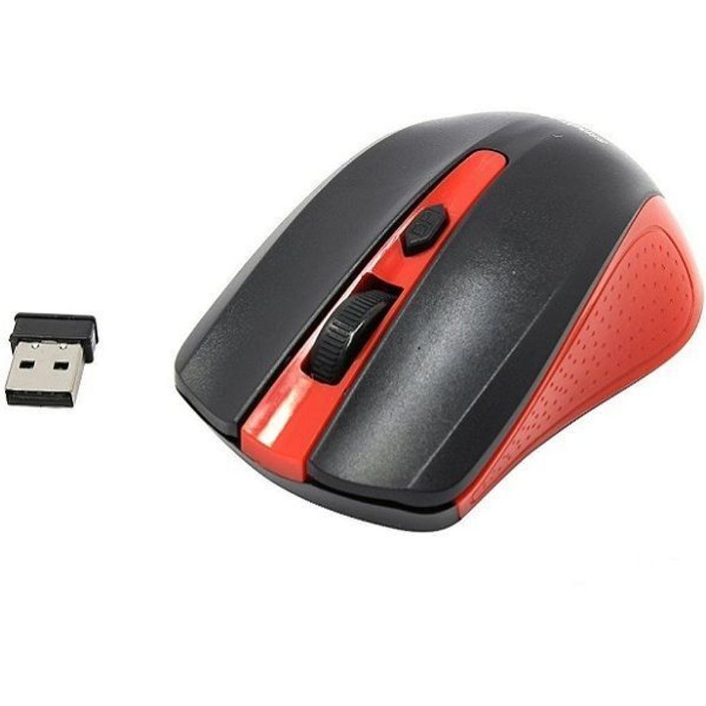 Мышь Smartbuy SBM 352AG-RK USB беспроводная красн/чёрн.