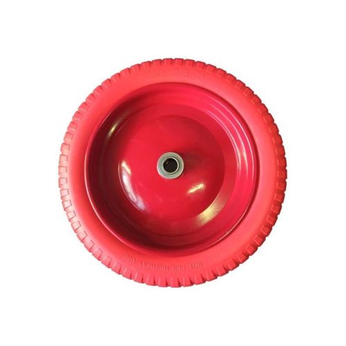 Колесо литое бескамерное полиуретановое 350мм d16 Palisad