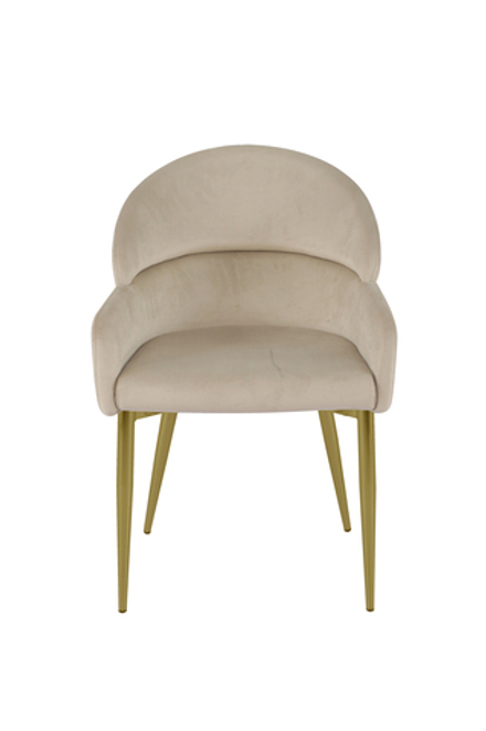 Стул обеденный Ist Casa Берклей, бежевый, золото