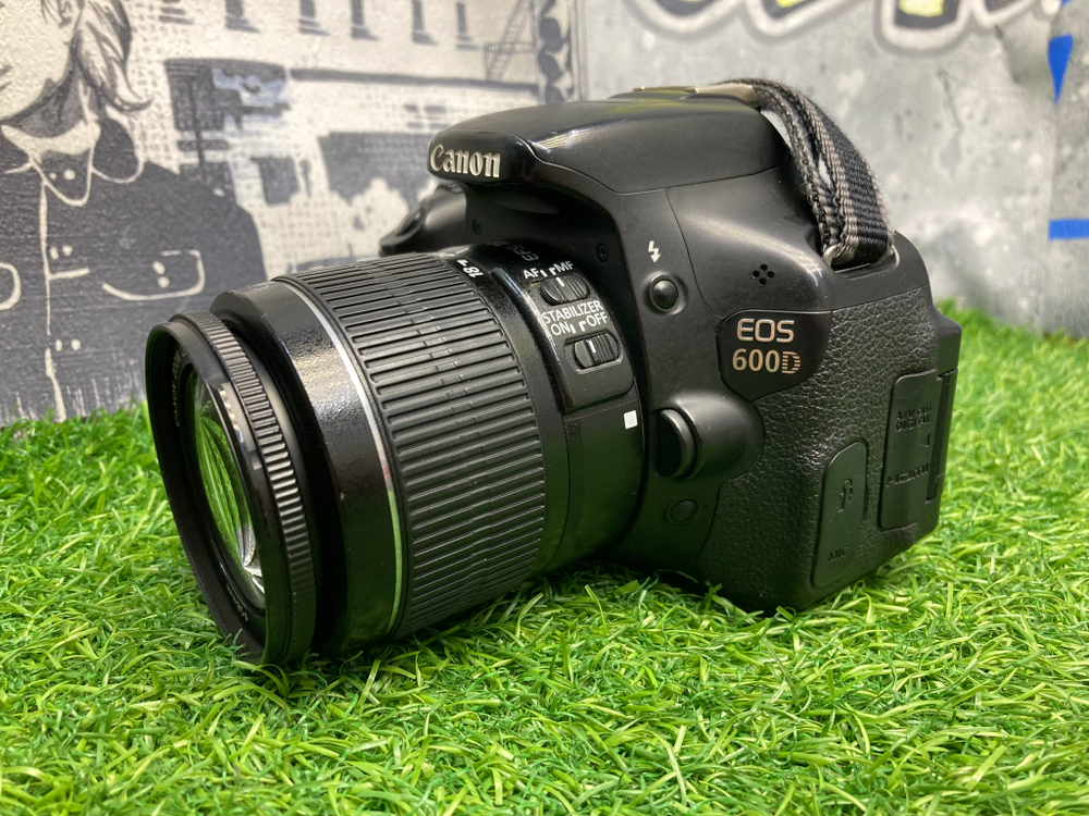 Canon 600D kit 18-55mm 3.5-5.6 IS ll 47.000 кадров