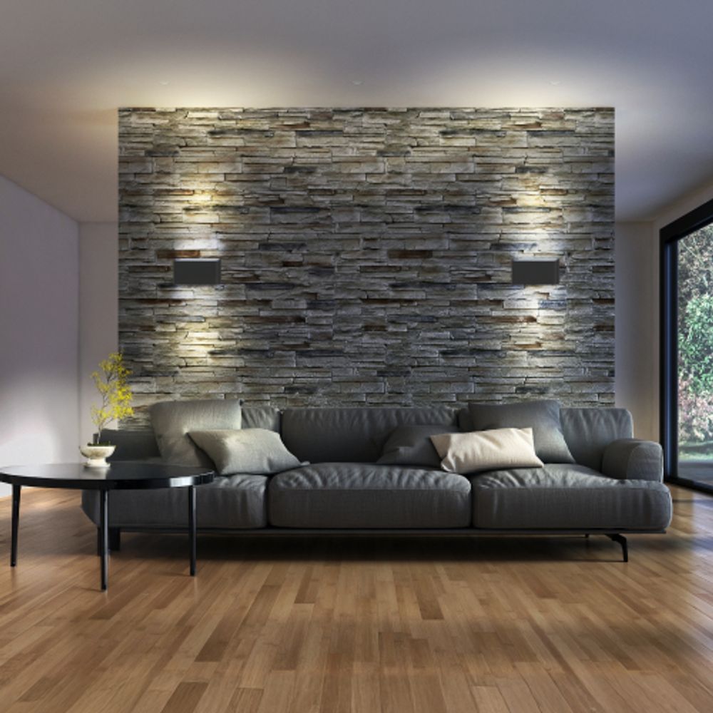 Декоративная подсветка ЭРА WL41 GR светодиодная 10Вт 3500К серый IP54 для интерьера, фасадов зданий