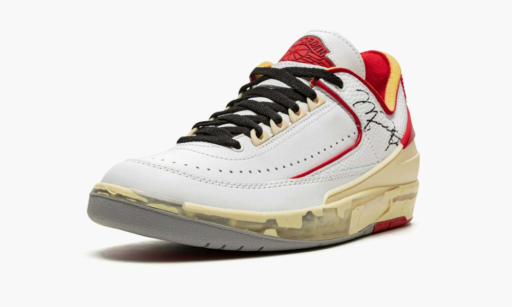 Air Jordan 2 Retro Low SP "Off-White - White Red"