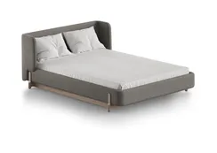 Кровать Basic спальное место 140*200 см (капучино, твид)