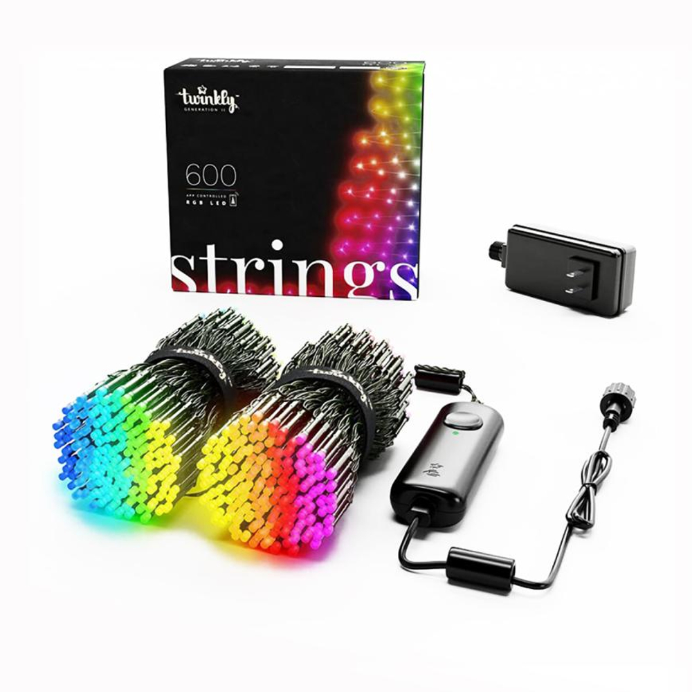 Умная гирлянда «Нити» Twinkly Strings, RGB (60 м, 750 светодиодов) Generation II