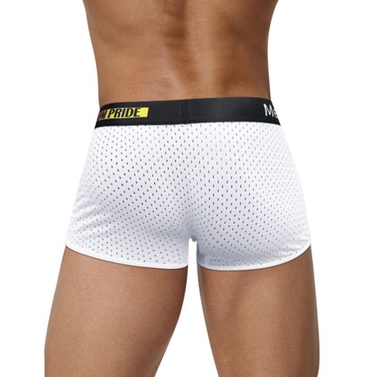 Мужские трусы боксеры белые PUMP! MP293-1