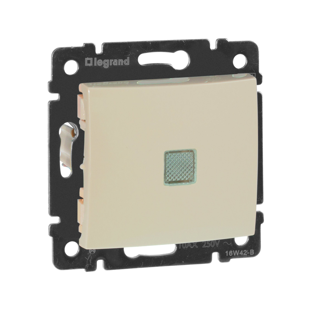 Legrand выключатель 4310 с рамкой 2 с/к