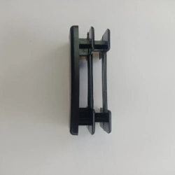 Заглушка для профильной трубы 25х50мм, цвет ЧЕРНЫЙ, 10шт