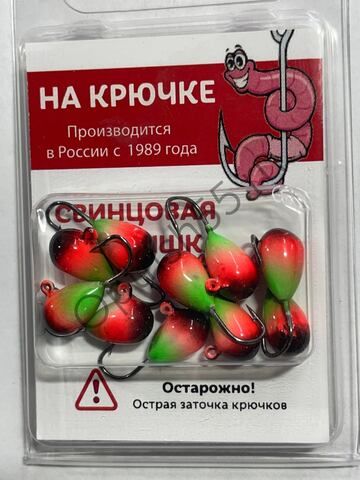 Мормышка На Крючке Капля 5мм