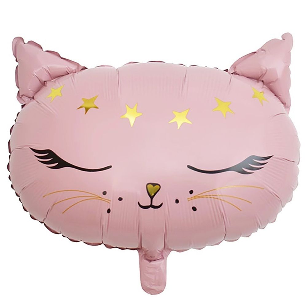 Фигура 19&quot; Кошка голова розовая ВЗ