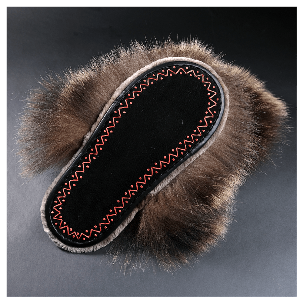 Тапки из меха «Косолапки»