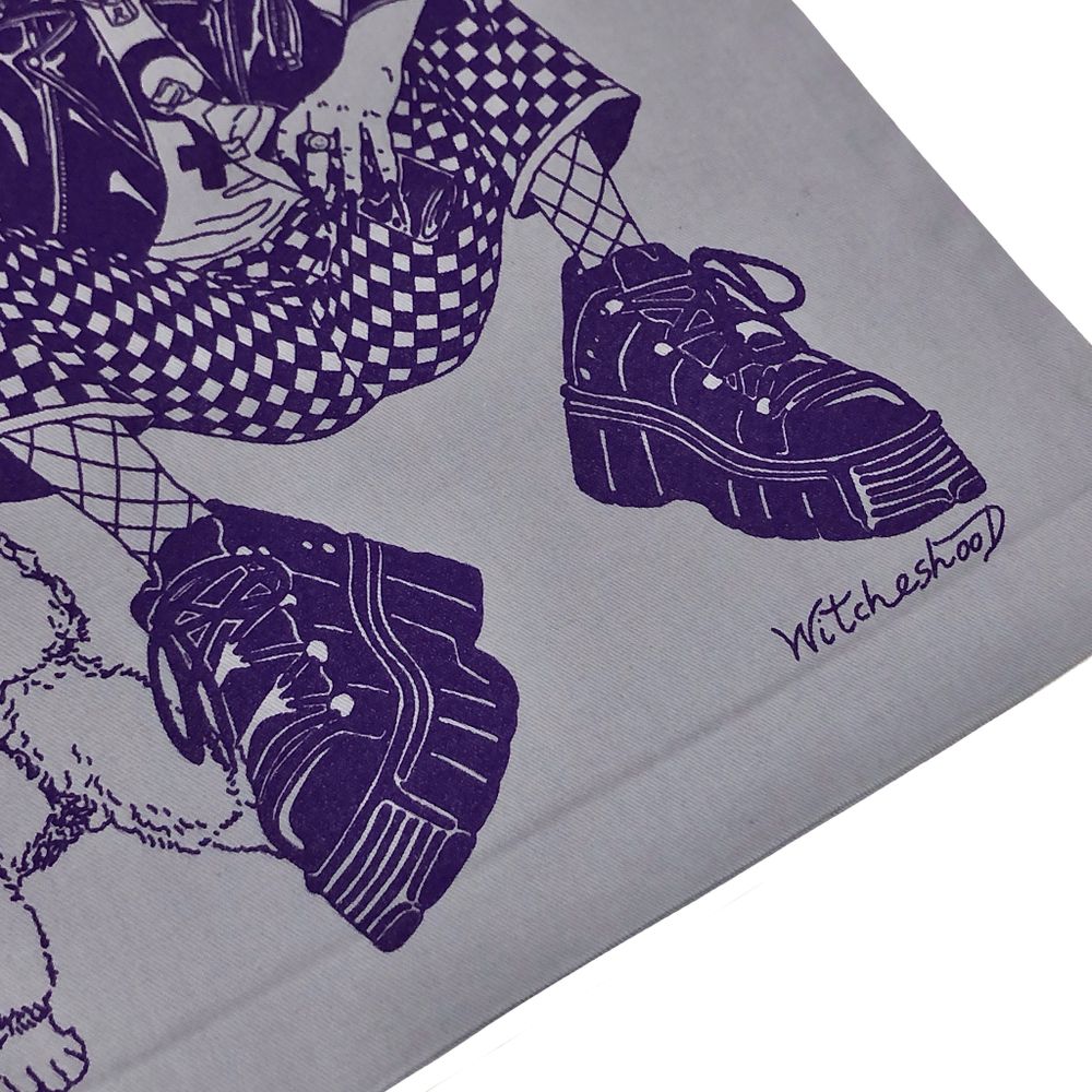 Шоппер Comradonna Art MLIS WitcheshooD серый