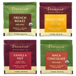 Teeccino, набор чая из обжаренных трав, 4 вкуса, без кофеина, 12 чайных пакетиков, 72 г (2,54 унции)