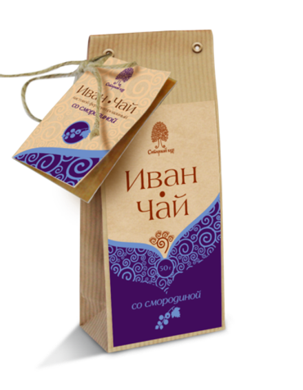 Иван - чай с смородиной / крафт / 50 г / Сибирский кедр