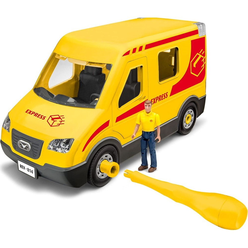 Revell - Junior Kit Развозной фургон с фигуркой Складная модель 00814 / артикул   00814  / GTIN 4009803008141