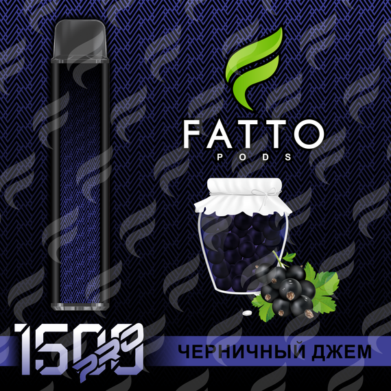 FATTO PODS PRO - Blueberry Jam (2% nic)