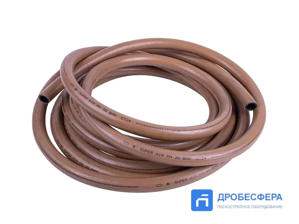 Рукав резиновый воздушный G1/2" (13 х 19) для камер Contracor цена за 1 метр