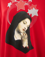 UNDERCOVER СВИТШОТ С УКОРОЧЕННЫМ РУКАВОМ SAINT MARIA КРАСНЫЙ