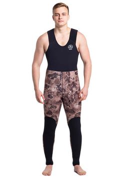 Гидрокостюм Aquateam Reef 5 мм ультраспан/открытая пора коричневый