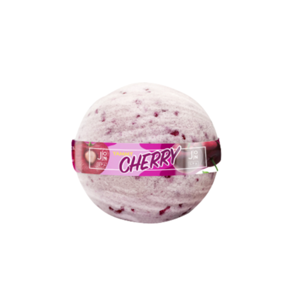 J:on Бомбочка для ванны «вишня» - Yammy cherry, 160г