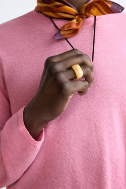 ZARA НАБОР ИЗ 3 ПЛАСТМАССОВЫХ КОЛЕЦ X CASA JOSEPHINE, РАЗНЫЕ