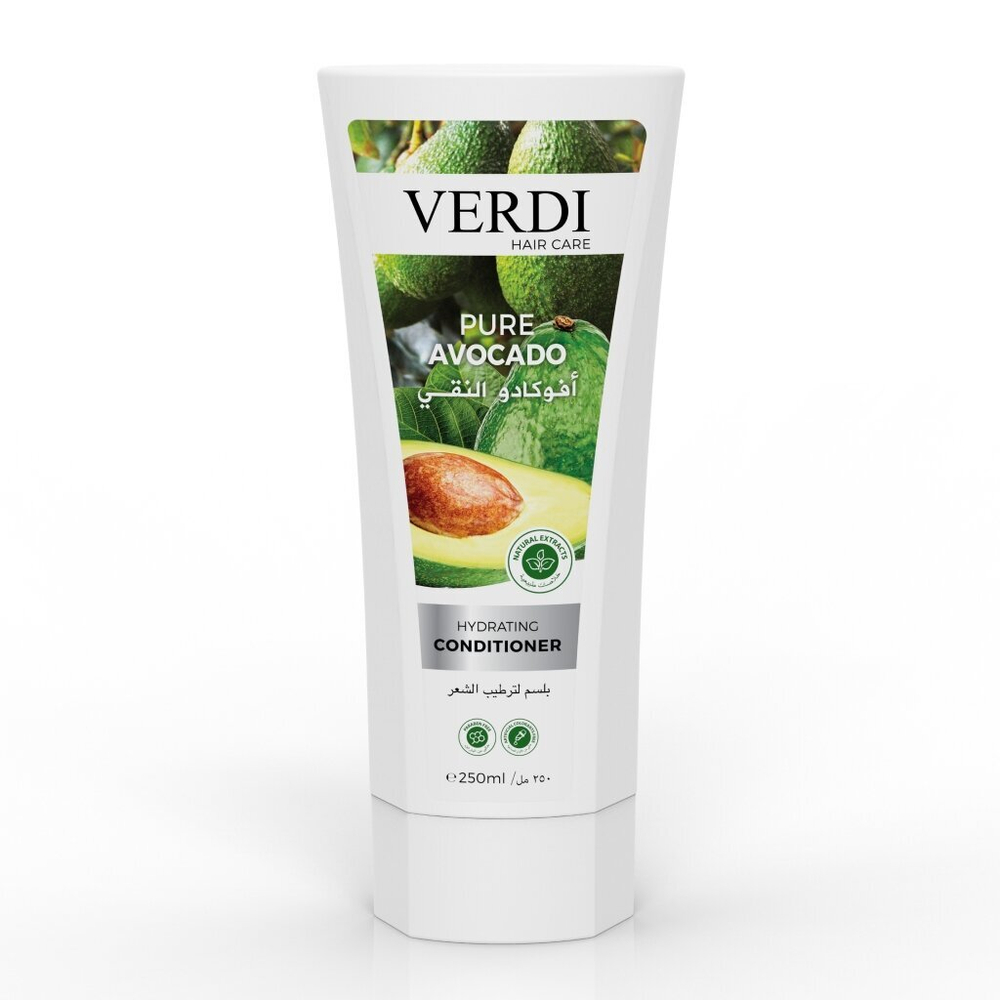 VERDI Кондиционер д/волос 250мл АВОКАДО УВЛАЖНЯЮЩИЙ/PURE AVOCADO HYDRATING*24