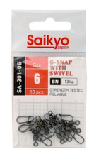 Вертлюг с застежкой Saikyo SA-301