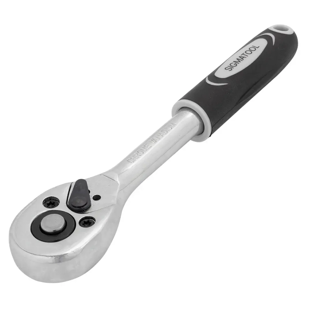 Трещотка реверсивная 1/4''(L-155мм, 24зуб) SIGMATOOL Sigmatool-80222