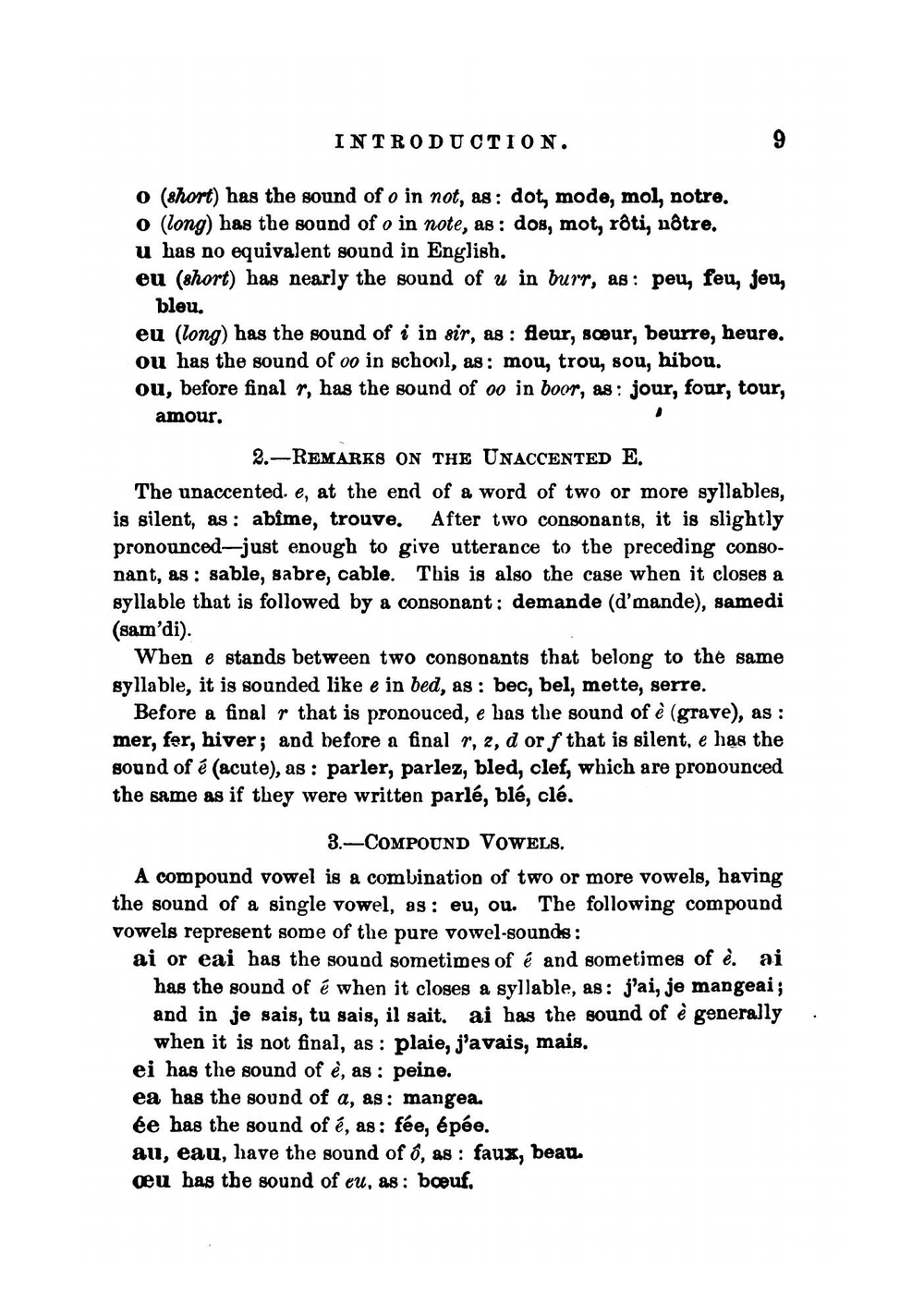 An elementary French grammar. for colleges, high schools, and academies | Jean Gustave Keetels