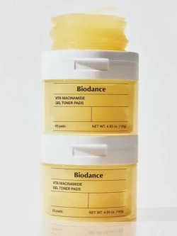 BIODANCE Тонер-пэды с ниацинамидом осветляющие Vita Niacinamide Gel Toner Pad (60 шт.)