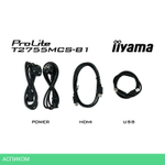 Монитор Iiyama ProLite T2755MSC-B1 черный