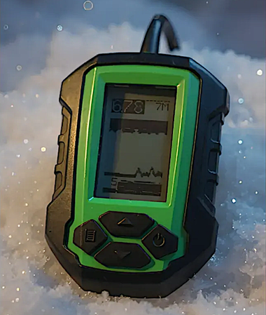 Эхолот Практик 5 128х64p 1луч - 40° 107х70х28мм 210г кабель 2м ( ГП110 )