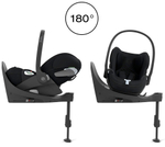 Коляска Cybex Balios S Lux TPE complete Cloud T Sepia Black Plus Base T 4 в 1 Almond Beige с дождевиками