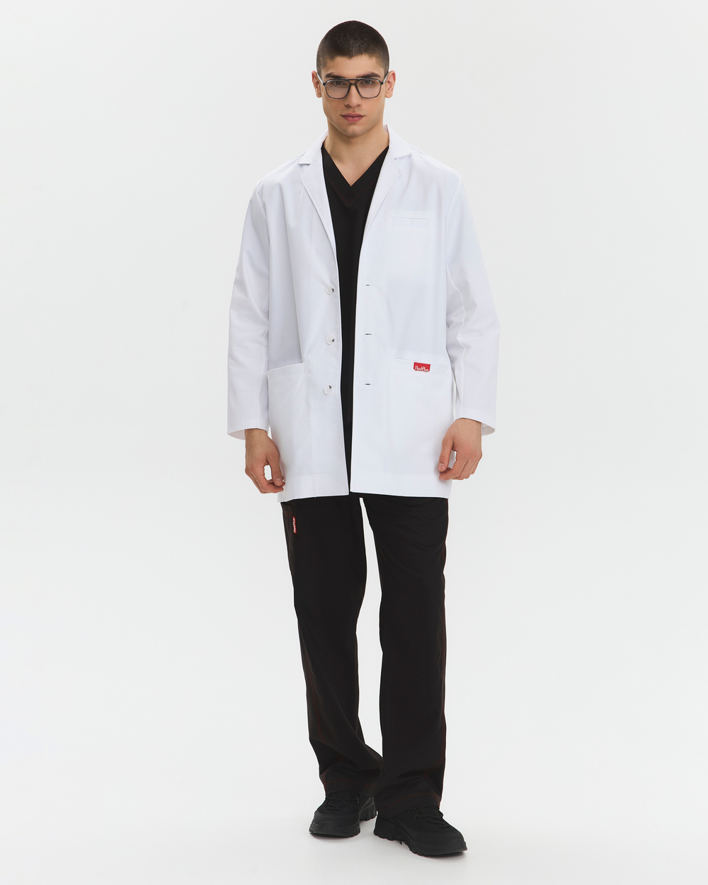 Халат медицинский  мужской Заубер, белый