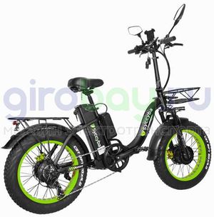Электровелосипед Syccyba F11 Pro Dual 48V/20Ah (полный привод) - Салатовый обод фото №6