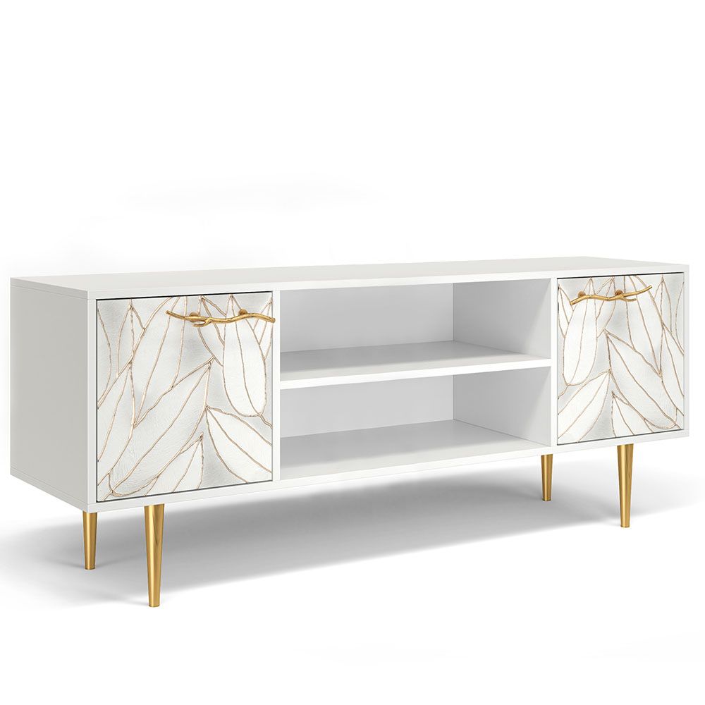 Тумба под ТВ Арт 155см Стайл Айс Голд