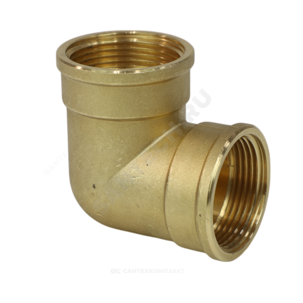 Угольник латунь Ду 15 (1/2") ВР LD LD.65.512.15