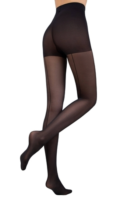 CONTE LINE SLIM Колготки женские с имитацией шва и утягивающими шортиками