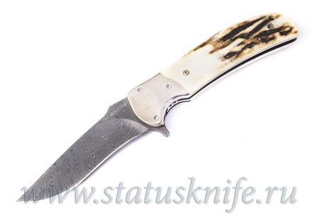 Нож RJ Martin Q36  Damascus Mammoth