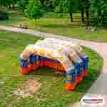 Надувная сцена триколор «Русский праздник», 6×3×3 м