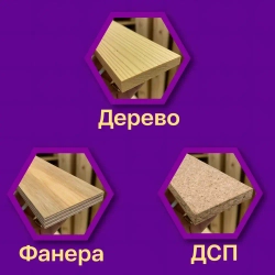 Диск по дереву для ушм 125 мм пильный, 48 зубов ATB, посадка 22,23, чистый рез OTREOS
