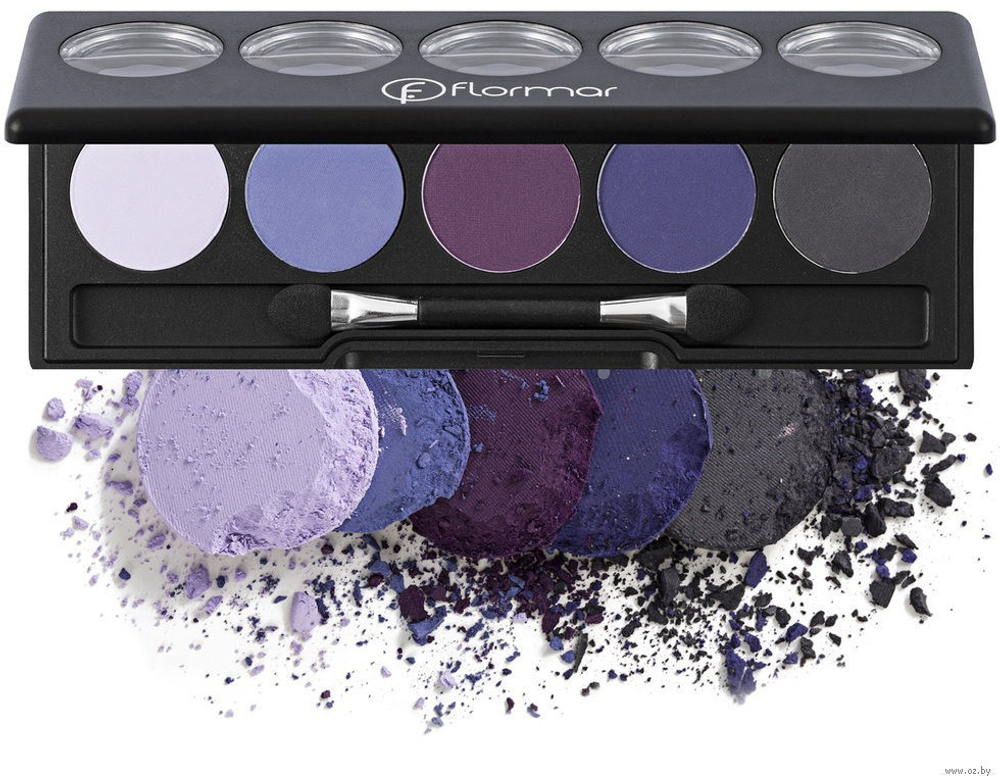 FLORMAR Палетка теней для век Color Palette Eye Shadow